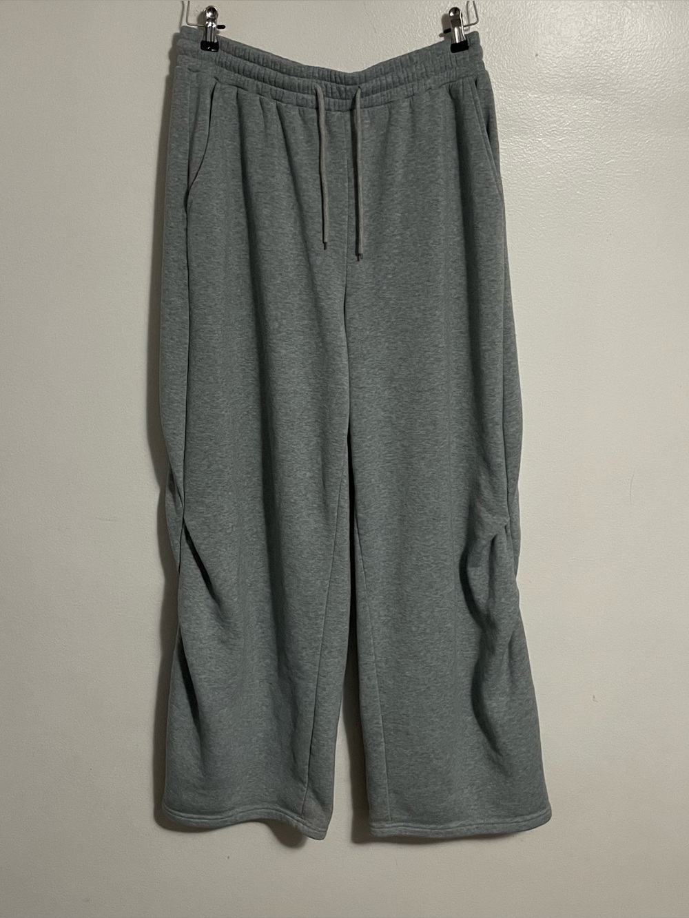 Streetwear Baggy Grey Sweatpants